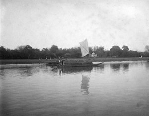 Hooghly River, Alipore, Indie, 1905-1906