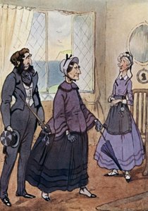 Ilustrace pro Davida Copperfielda (barevné lito) od F. M. B. Blaikie