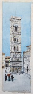 Procházka na náměstí Piazza Duomo ve Florencii od Fabio Fabbi