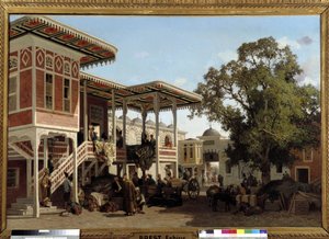 Karavansarail (nebo karavan) v Trebizonde