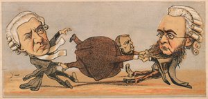 Pan Hawkins, Q.C. & Dr. Kenealy Q.C., 1874 od Faustin