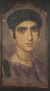 Portrét mladé dámy, 2. stol. INZERÁT od Fayum mummy portraits