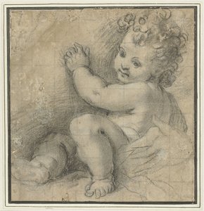 Kristovo dítě s rukou Marie od Federico Barocci