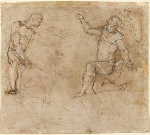 Figurové studie od Federico Barocci