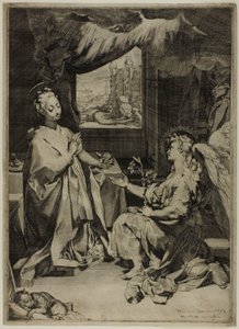 Zvěstování od Federico Barocci