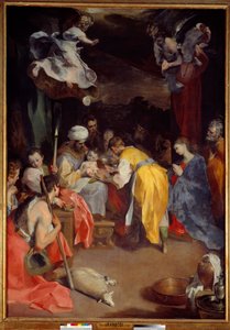 Obraz Obřízka Ježíše od Federica Barocciho (1526/35-1612) známý jako Le Baroche Dim. 3,5x2,5m