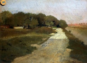 Na Seině, Federico Rossano (1835-1912).