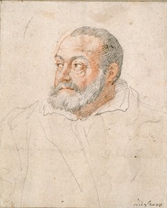 Portrét muže, Barozzi da Vignola, 16. století od Federico Zuccaro