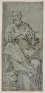 Svatý Marek evangelista od Federico Zuccaro