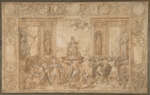 Studie k Alegorii jara, 1579. od Federico Zuccaro
