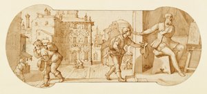 Thaddeus Rebuffed od Francesco Il Sant