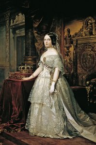 Isabela II. španělská od Federico de Madrazo y Kuntz