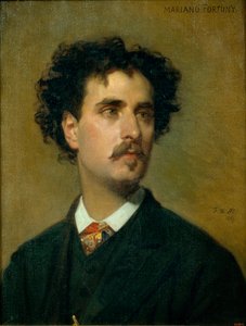 Portrét Mariano Fortuny y Madrazo (1871-1949) - Malba Federica de Madrazo y Kuntz (1815-1894) - 1867 - Olej na plátně - 54x42,5 - Museu Nacional d