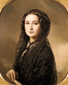 „Portrét španělské básnířky Caroliny Coronado (1823-1911)“ (malba)