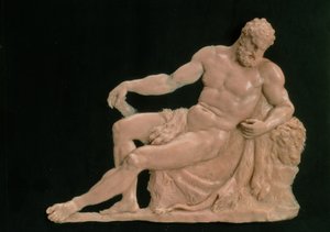 Hercules at Rest, c.1806 (vosk na břidlici)