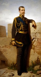 Portrét prince Ferdinanda Savojského (Florencie od Felice Barucco