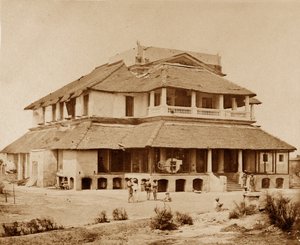 Banks House, Lucknow od Felice Beato
