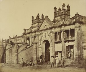 Vstup do Kaiserbagh od Felice Beato