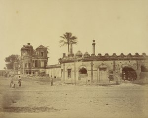 Exteriér hotelu Secundra Bagh od Felice Beato