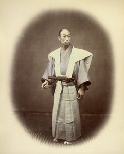 Japonský jakonin v obřadních šatech od Felice Beato