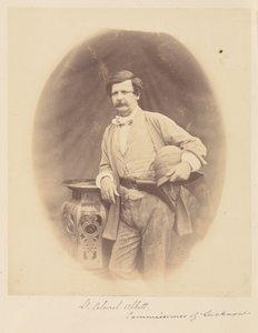 Podplukovník Abbott, komisař Lucknow od Felice Beato