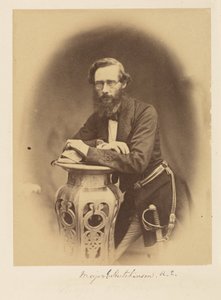 Major E. Hutchinson, R.E. od Felice Beato