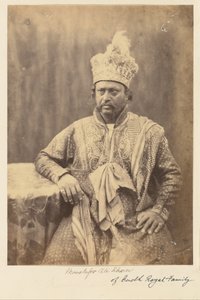 Moostafor Ali Khan z královské rodiny Budhů od Felice Beato