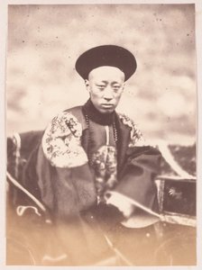 Prince Gong Q v síti Číny, 1860 od Felice Beato