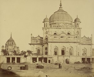 Malá mešita v Kaiserbagh od Felice Beato