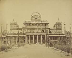 Královský palác v Kaiserbaghu od Felice Beato