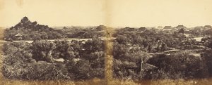 Pohled na Imperial Winter Palace, Pekin, Showing the Artificial Hill, 29. října 1860, 1860. od Felice Beato