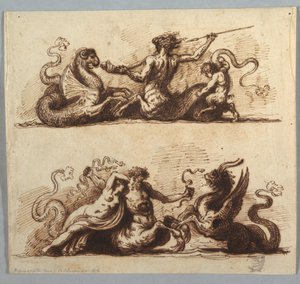 Bythos a Aphros od Felice Giani