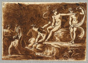 Diana a Callisto od Felice Giani