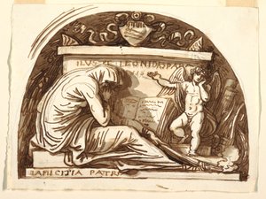 Sepulkrální památník pro Leonida Spada od Felice Giani