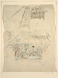 Studie pro pokoj Apollo, Palazzo Milzetti, Faenza od Felice Giani