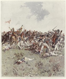 Bitva francouzské revoluční války od Felicien baron de Myrbach Rheinfeld