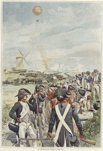 Bitva o Fleurus od Felicien baron de Myrbach Rheinfeld