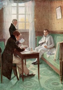 Napoleon na Svaté Heleně od Felicien baron de Myrbach Rheinfeld