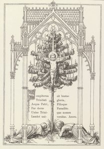 vánoční sen Průvod, 1867. od Felix A. Joerdens
