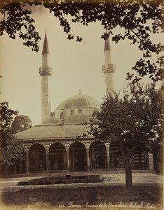 Album "Damas a Baalbek": mešita Damašku od Félix Bonfils