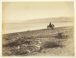 Mrtvé moře a Judské hory. Palestina (Mrtvé moře a Judské hory, Palestina) od Félix Bonfils