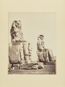 Théby. Memnonovy kolosy (Egypt)