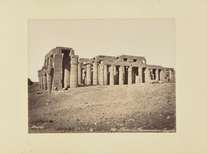 Théby. Ramesseum (Egypt)