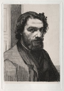 Alphonse Legros, 1861 vytištěno 1875. od Felix Bracquemond