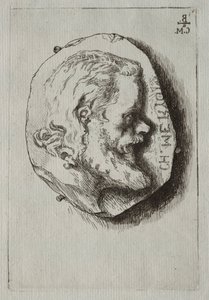 Charles Meryon, 1854. od Felix Bracquemond