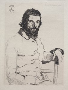 Charles Méryon, 1884. od Felix Bracquemond