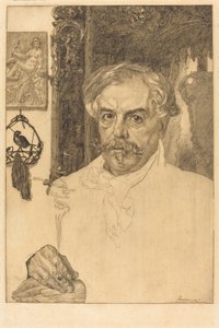 Edmond de Goncourt od Felix Bracquemond