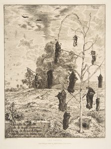 Krtci, 1854. od Felix Bracquemond