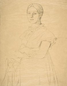Madame Grangerová, po Ingresovi, 1867. od Felix Bracquemond