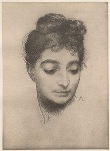 Portrét od Felix Bracquemond